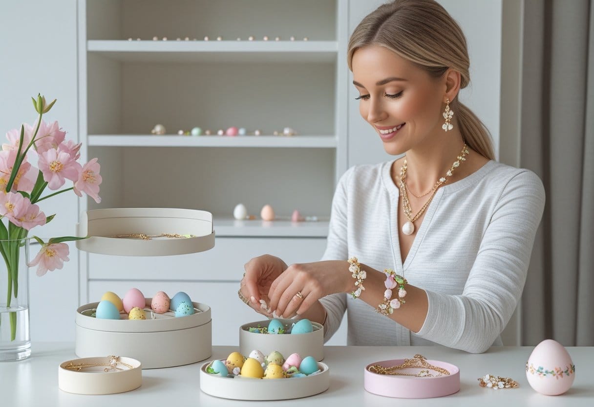 Sådan opbevarer du dine påskesmykker med stil